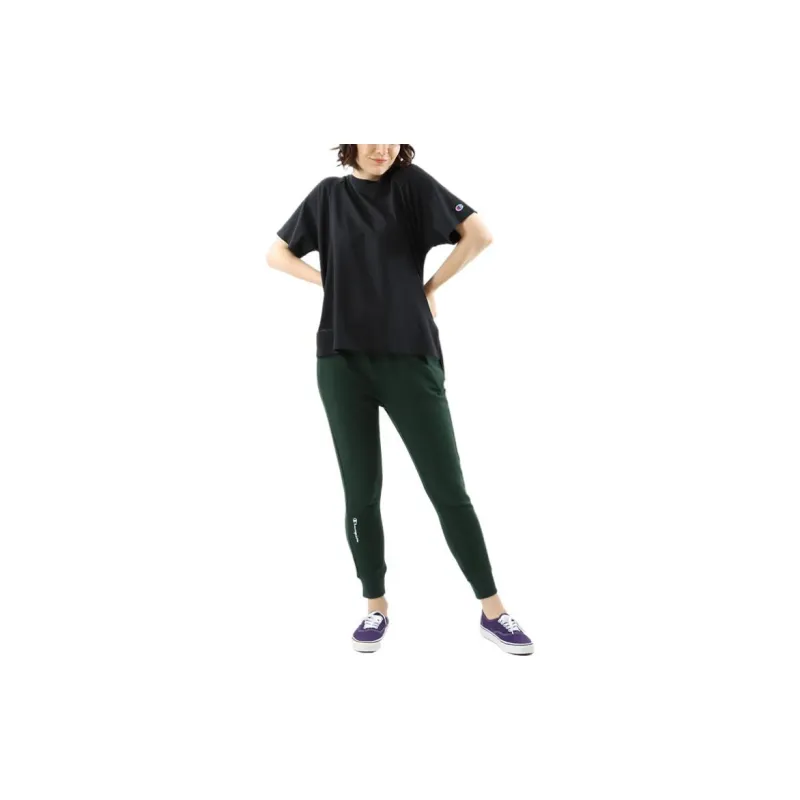 Champion Mock Two-Piece T-Shirt Japan Version Women's-2