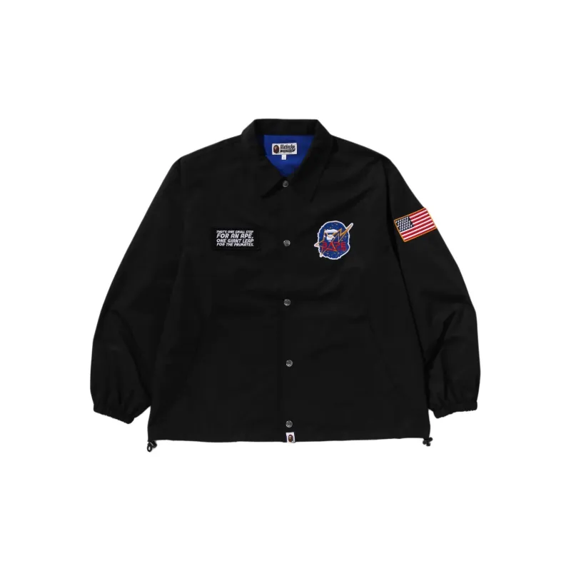 BAPE Space Ape Relaxed Fit Coach Jacket -1
