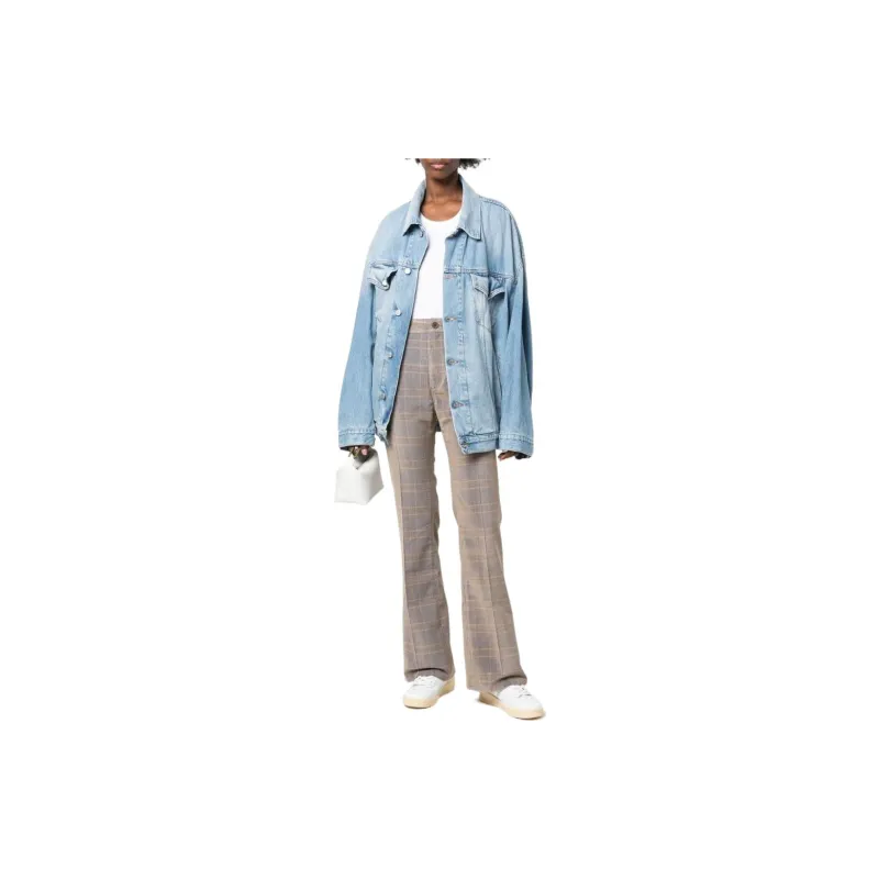 McQ Alexander McQueen High waisted Flared Pants-1