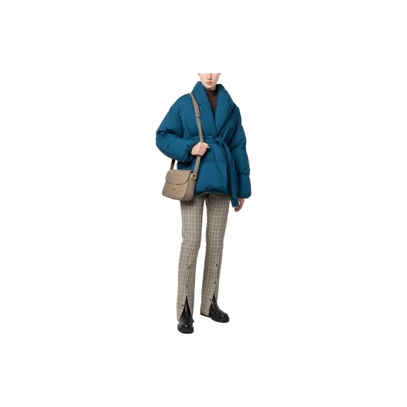 Bacon Belted Quilted Coat-5