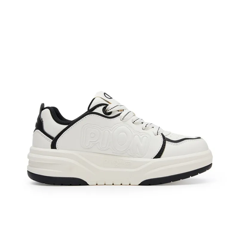Champion School Team Shoes 2.0 Low Top Skateboard Shoes Men's Milk White Black-1