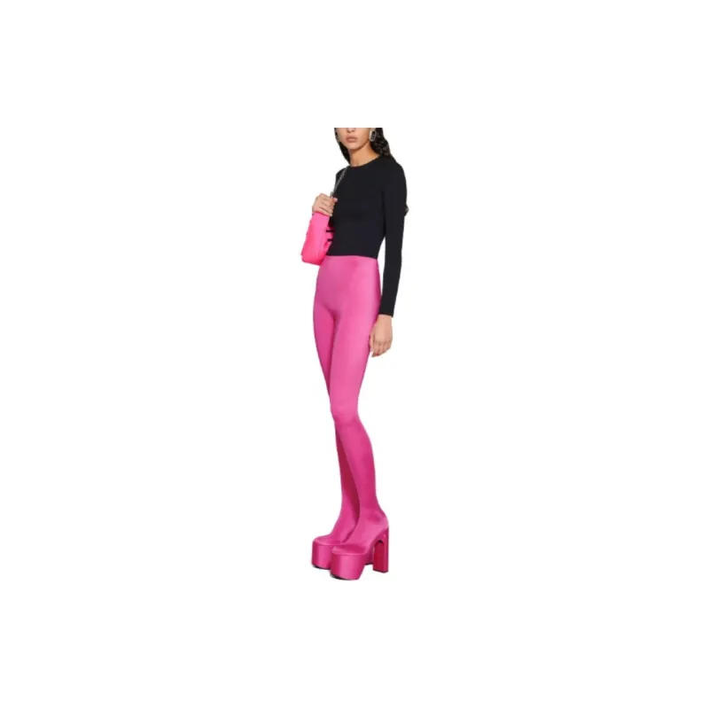 Balenciaga Leggings Women's Bright Pink-1