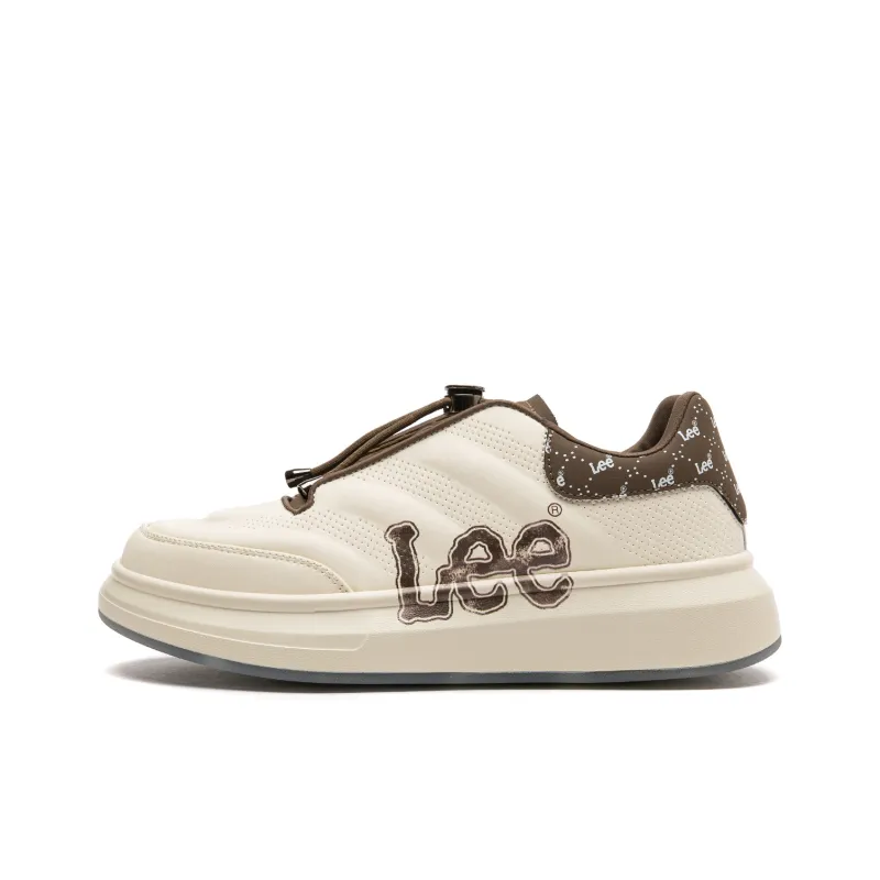 Lee Small White Shoes Height Increasing Breathable Low-Top Skateboard Shoes Men's-5
