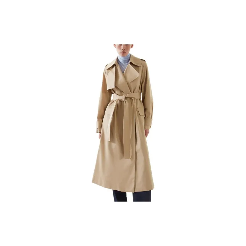 COS Trench Coats Women's Beige-2