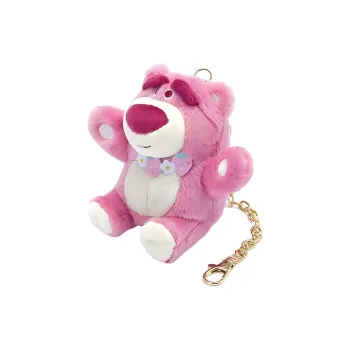Disney Sweet Flower Language Lotso Dolls Plush Pendant 10.5cm Height 12.5cm Length