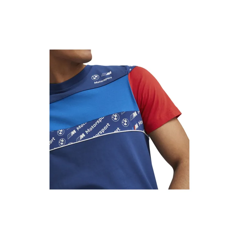 PUMA x BMW MMS SDS MOTORSPORT T-Shirt Men's Blue-5