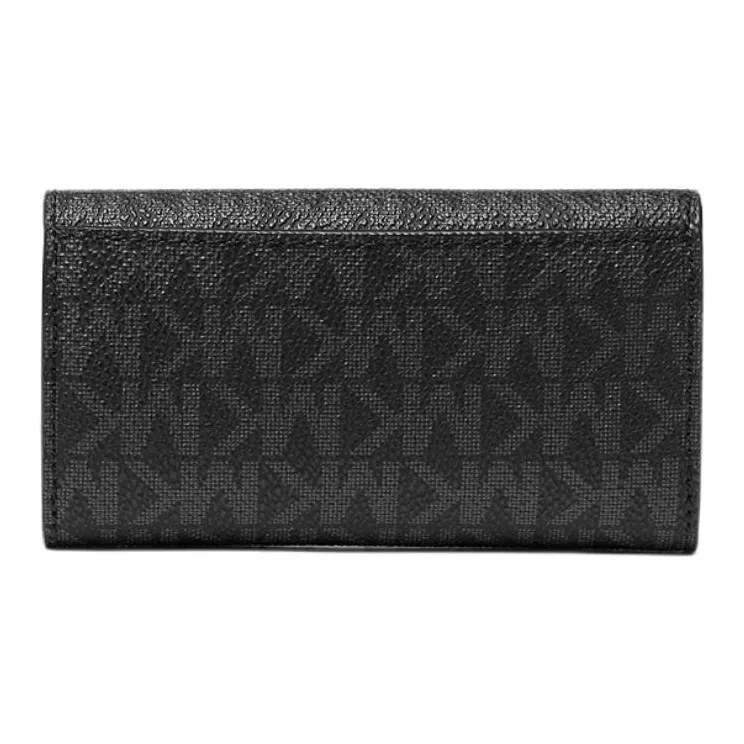 MICHAEL KORS Coated Canvas Key Pouch Men's Black-1