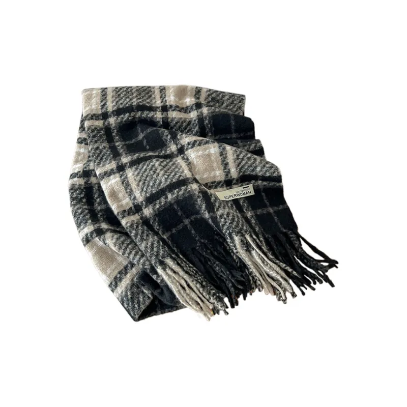 CARTELO Polyester Knit Scarves Unisex-1