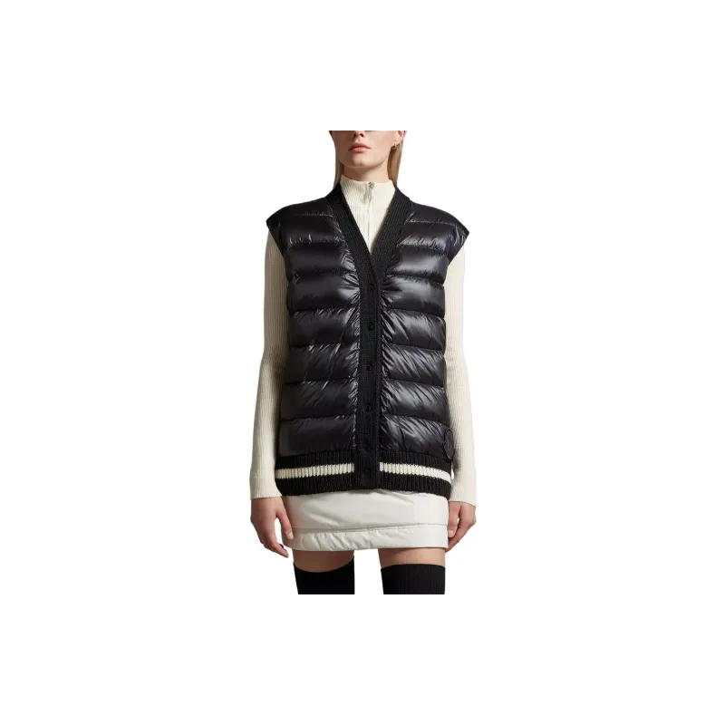 Moncler Vests Women's Black-1