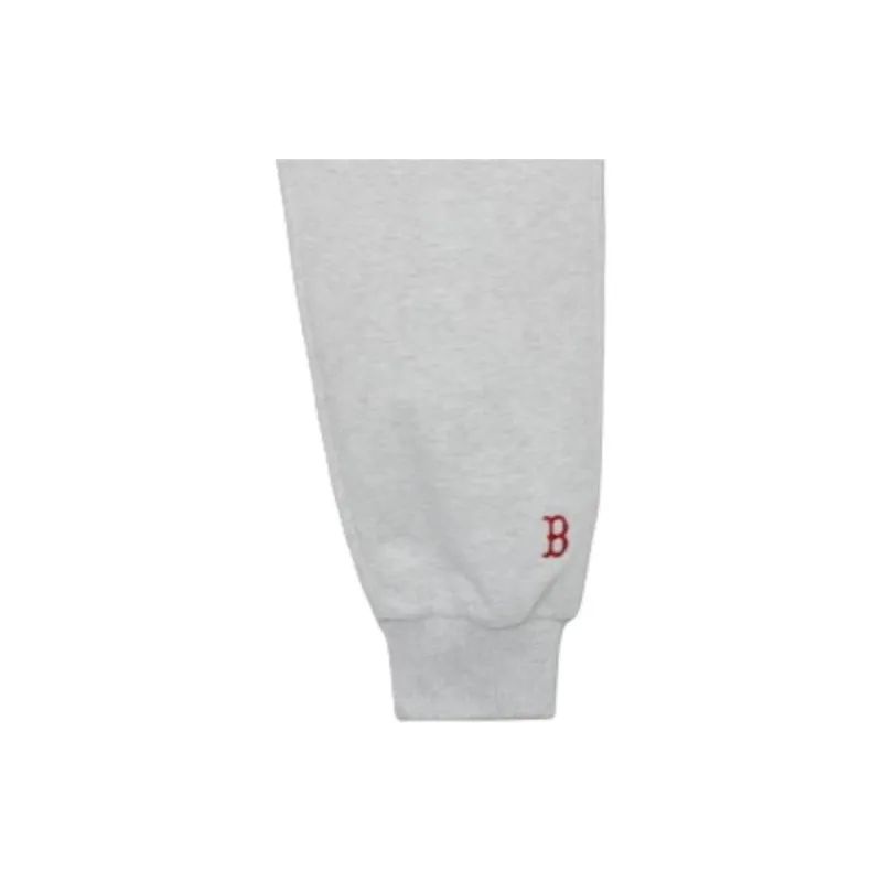 MLB Boston Red Sox Knitted Sweatpants Unisex Gray-3