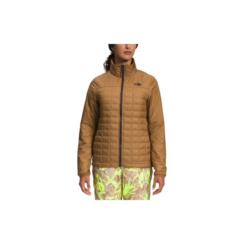 THE NORTH FACE ThermoBall Jackets Women's Brown Green-4