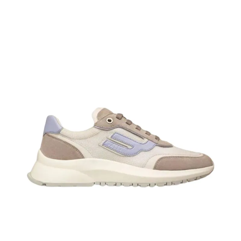 BALLY Demmy Casual Shoes Women's Low-Top Gray/White-1