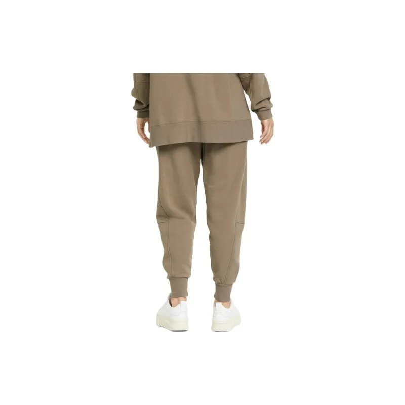 PUMA Knitted Sweatpants Women's Brown-3