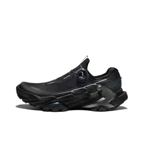 KAILAS FUGA Cushioned Slip Resistant Low Top Trail Running Running Shoes Women's Ink Black