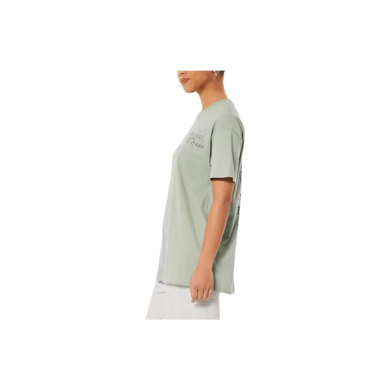 Hollister T-Shirts Women's Lime Green-3