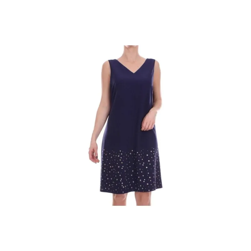 MOSCHINO Sleeveless Dresses Women's Purple-1