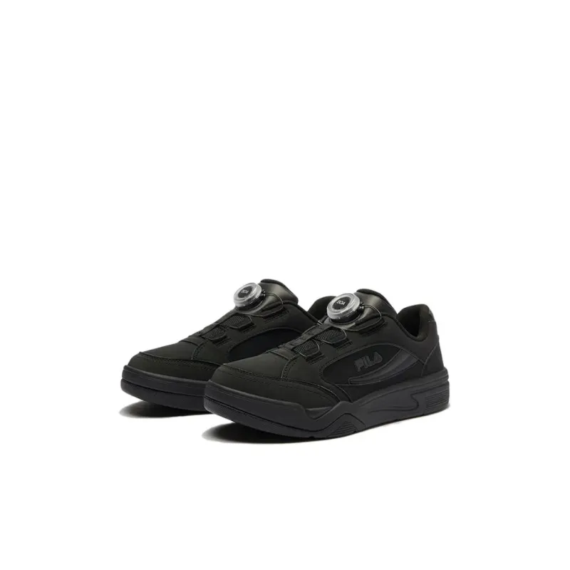 FILA KIDS Anti-Slip Wear-Resistant Low-Top Kids Lifestyle Shoes Black Kids'-2