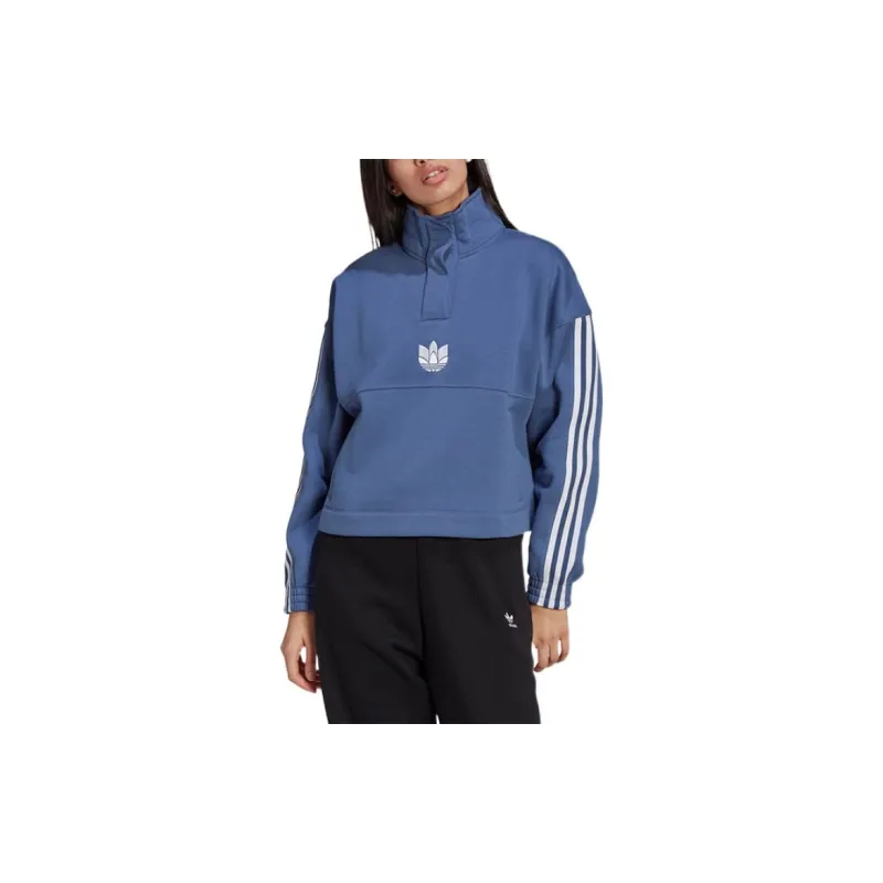 Adidas Originals Sweatshirts Women's Blue-1
