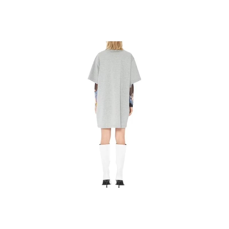 JW Anderson Short Sleeved Dresses Women's Gray-3