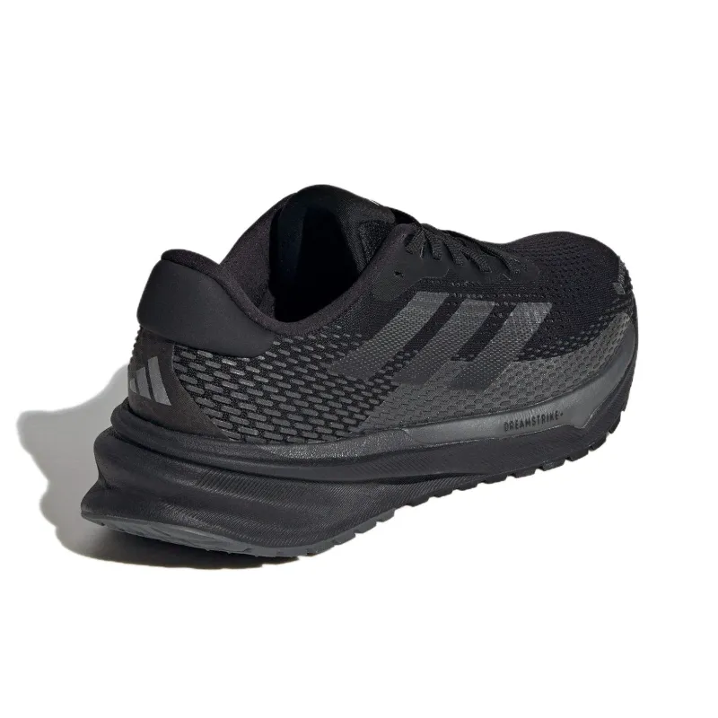 Adidas Supernova Anti Slip Wear Resistant Low Top Running Shoes Women's Black-3