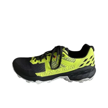 MAMMUT Sertig II Anti-Slip Wear-Resistant Low-Top Trekking Shoes Men's Green