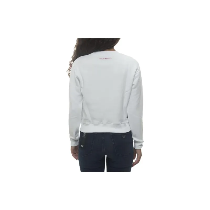 EMPORIO ARMANI Sweatshirts Women's White-4