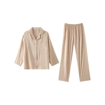 Dream Heart Pajama Set Women's Khaki