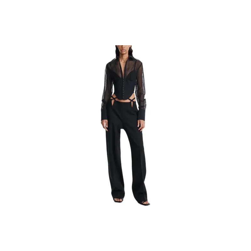 DION LEE Shirts Women's Black-2