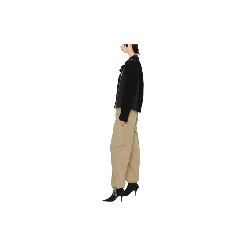 Sacai Suiting Knit Jacket 'Black'-3