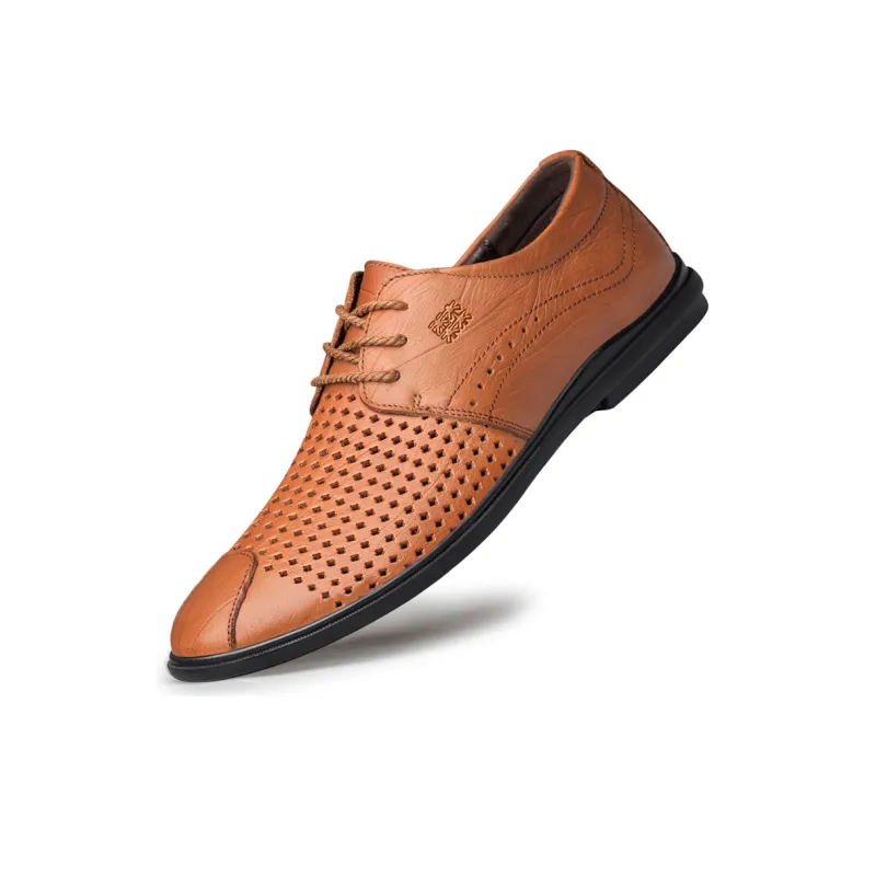 Mulinsen Men's Casual Shoes Men Low Top Black/Light Brown/Dark Brown/Khaki-27