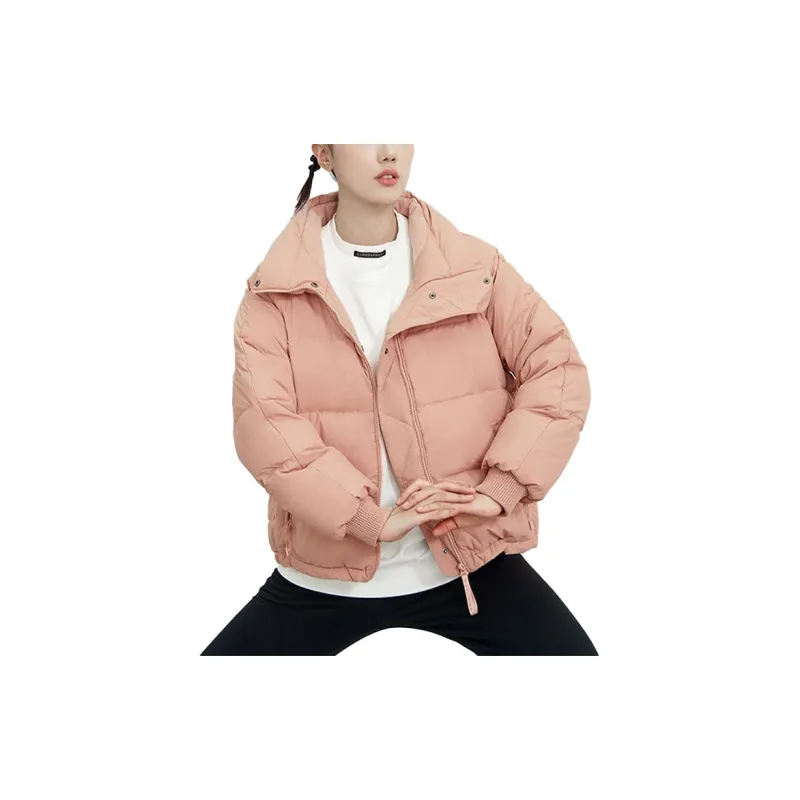 LINING Training Series Down Jackets Women's Candy Coffee-2