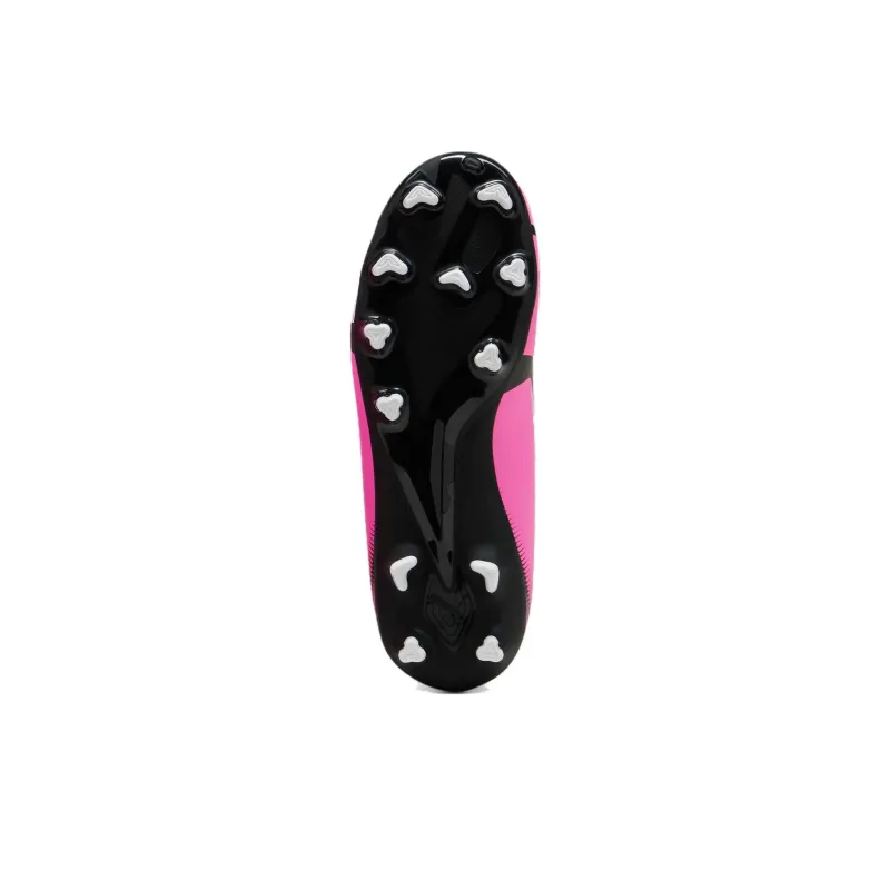 PUMA Ultra Play Slip Resistant Anti Kick Cushioning Abrasion Resistant Low Top Kids' Soccer Shoes Fuchsia Teenagers-4
