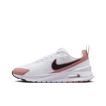 Nike Air Max Nyaxis Anti Slip Wear Resistant Low Top Casual Shoes Women's White Pink