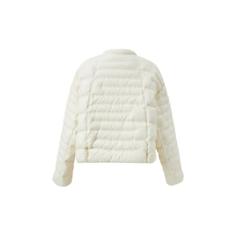 3COLOUR Down Jacket Women's Ecru-1