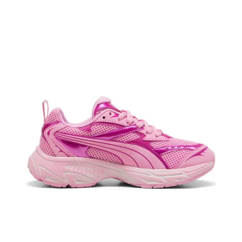 PUMA Morphic Anti Slip Wear Resistant Kids Lifestyle Shoes Pink Teenagers-1