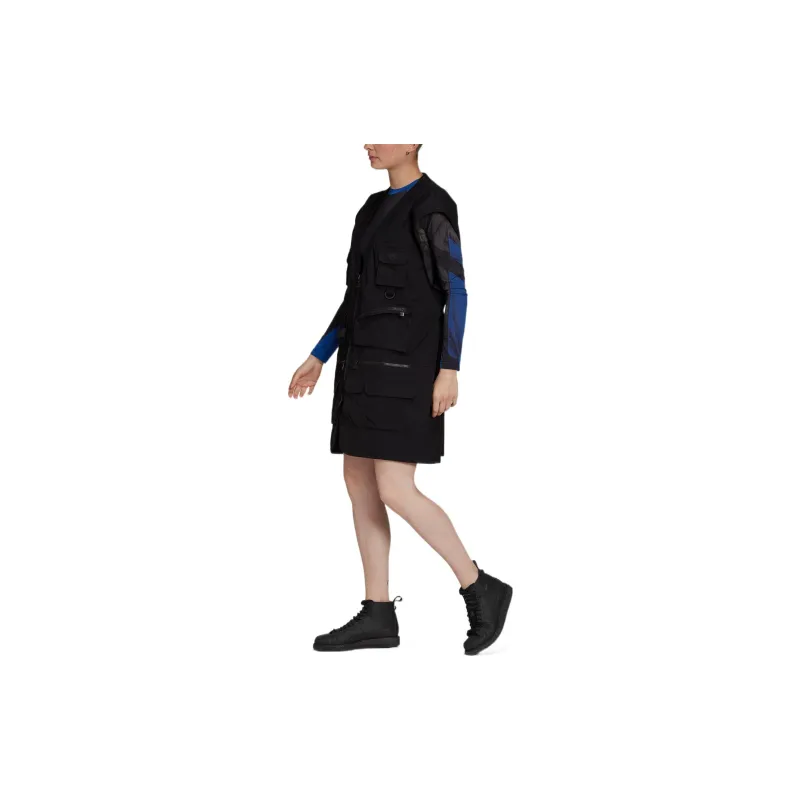 Adidas Originals BLUE VERSION Vest Women's Black-3
