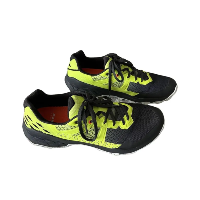 MAMMUT Sertig II Anti Slip Wear Resistant Low Top Hiking Shoes Men's Green-2