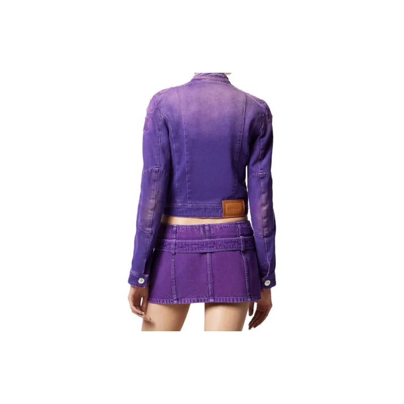 VERSACE Jackets Women's Purple-2