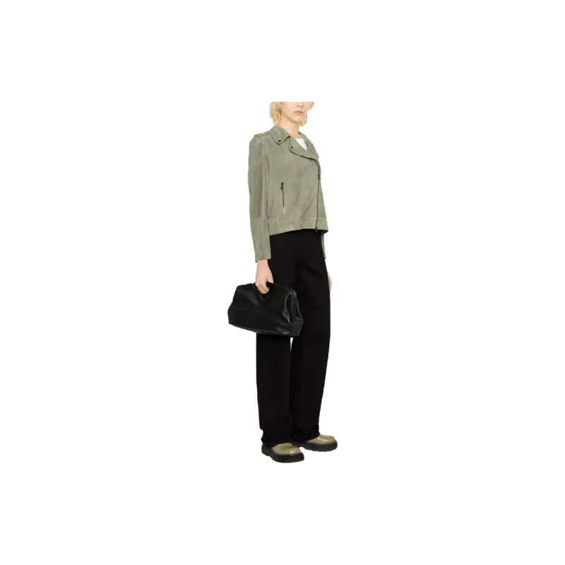 Brunello Cucinelli Biker Zipped Jacket-3