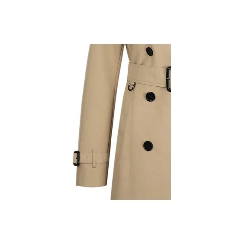 Burberry Trench Coat Women's Beige-3