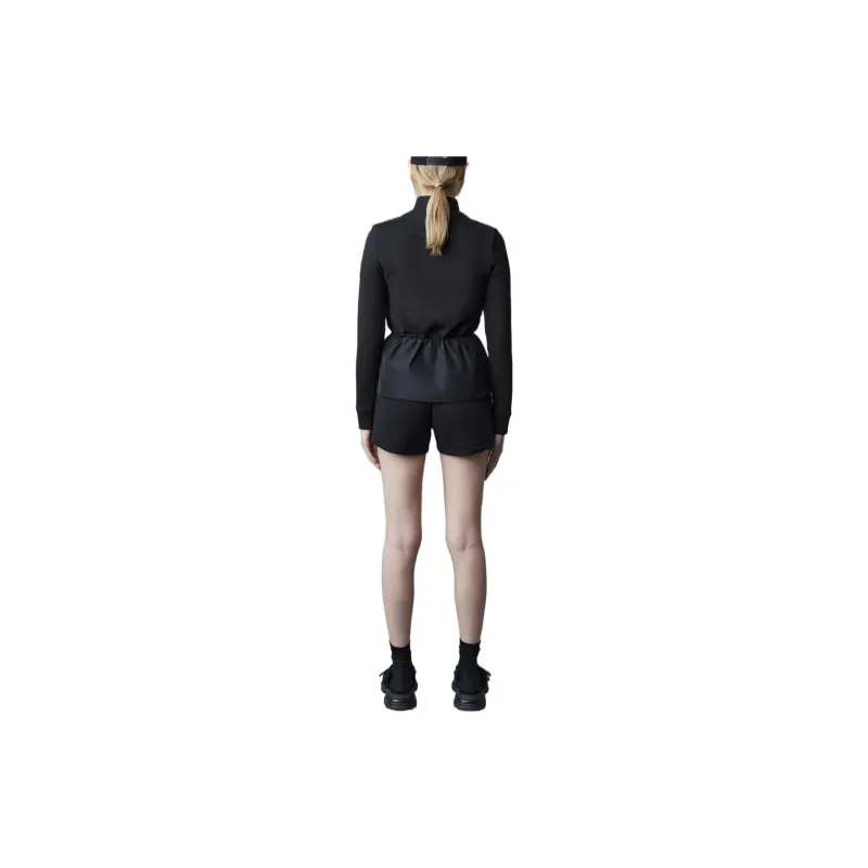 MACKAGE Peplum Embellished Joyce Hybrid Jacket-2