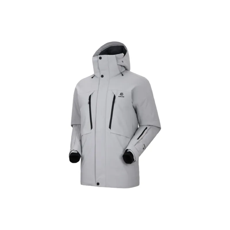 KAILAS Mid Length Hooded Down Jacket Men's-1
