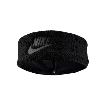 Nike Faux Fur, Polyester, Polyurethane Hair Bands Unisex Black