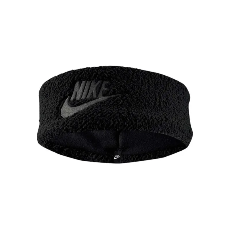 Nike Faux Fur, Polyester, Polyurethane Hair Bands Unisex Black-0