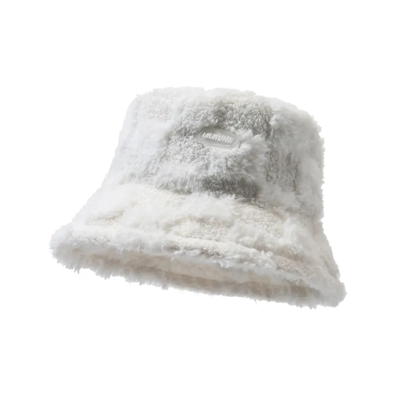 AAJF Faux Wool Bucket Hats Women's-1