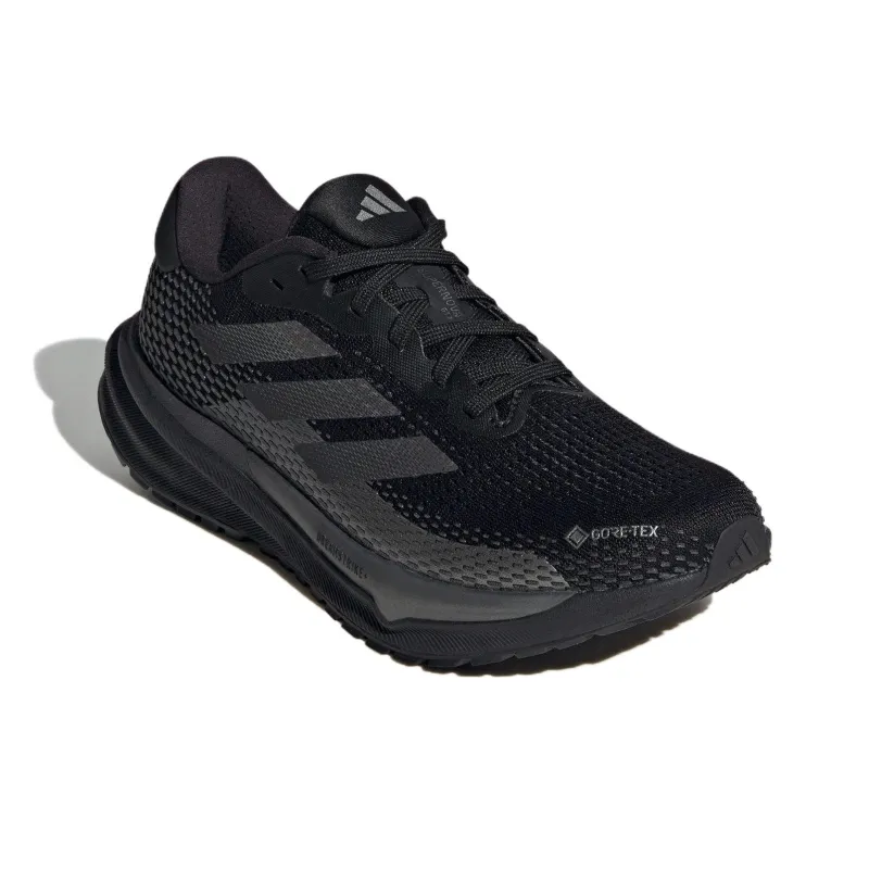 Adidas Supernova Anti Slip Wear Resistant Low Top Running Shoes Women's Black-2