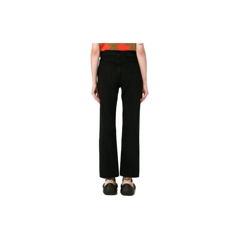 JW Anderson Padlock Detailed Slim Fit Jeans-2