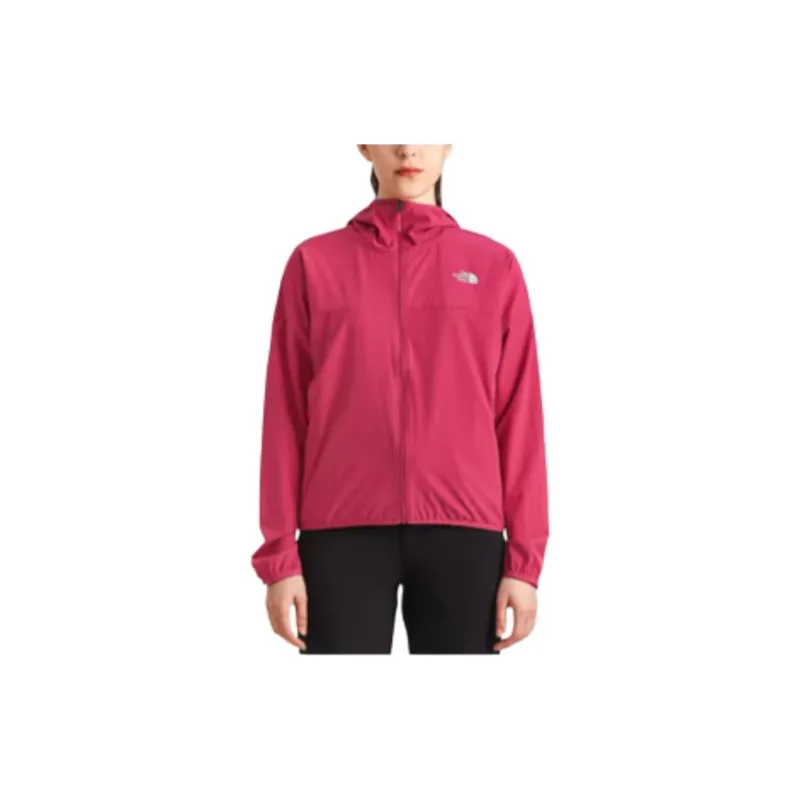THE NORTH FACE Breathable, Waterproof, And UV Protection Sun Protection Clothing Women's Rose Red-1