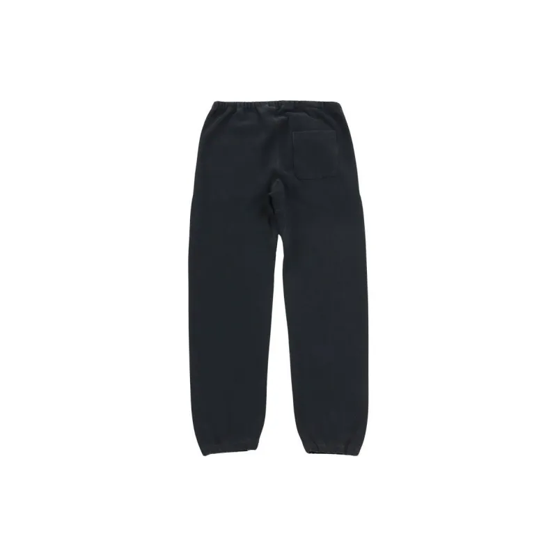 Champion Reverse Weave FW24 Knitted Sports Pants Men's Beige Black-1