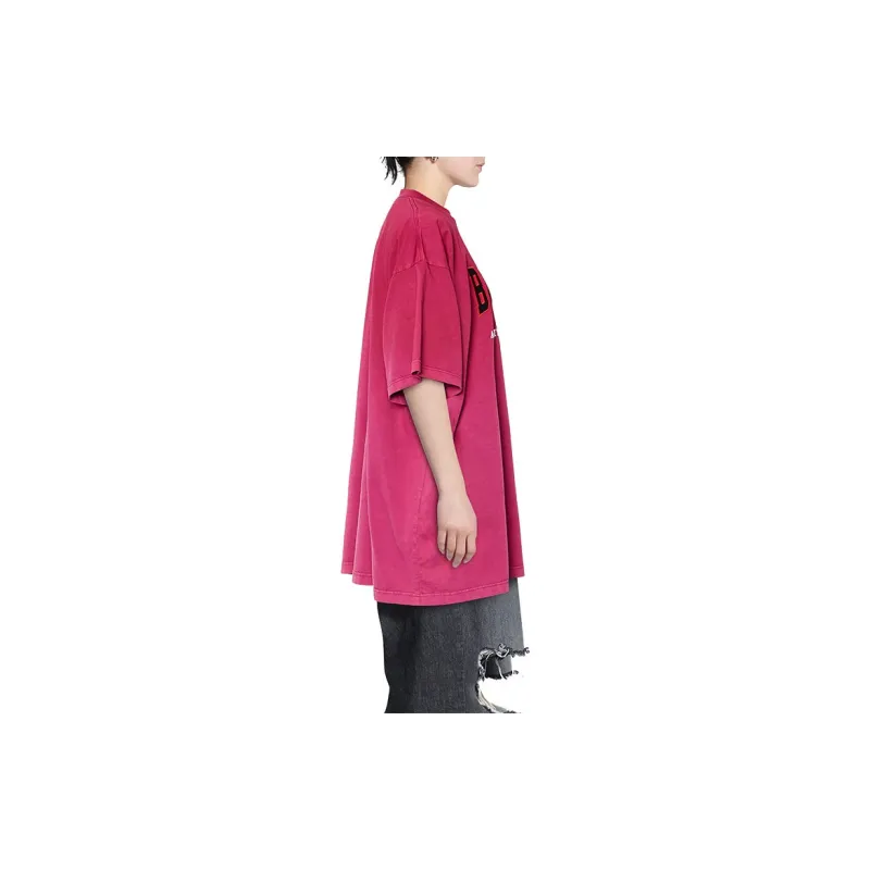 Balenciaga T Shirt Women's Pink-5